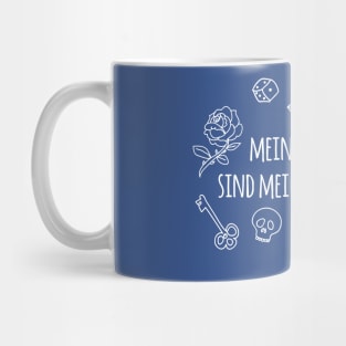 Meine tattoos sind meine geschichte (white) Mug